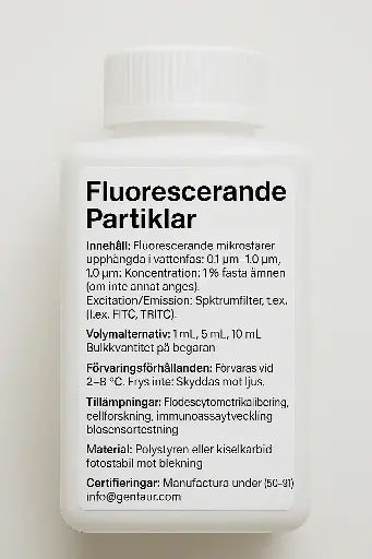 [CFP-3074-2] Carboxyl Fluorescent Particles, CyGreen, Flow Cytometry Grade, 1E7/mL, 3.0-3.4µm, 2mL